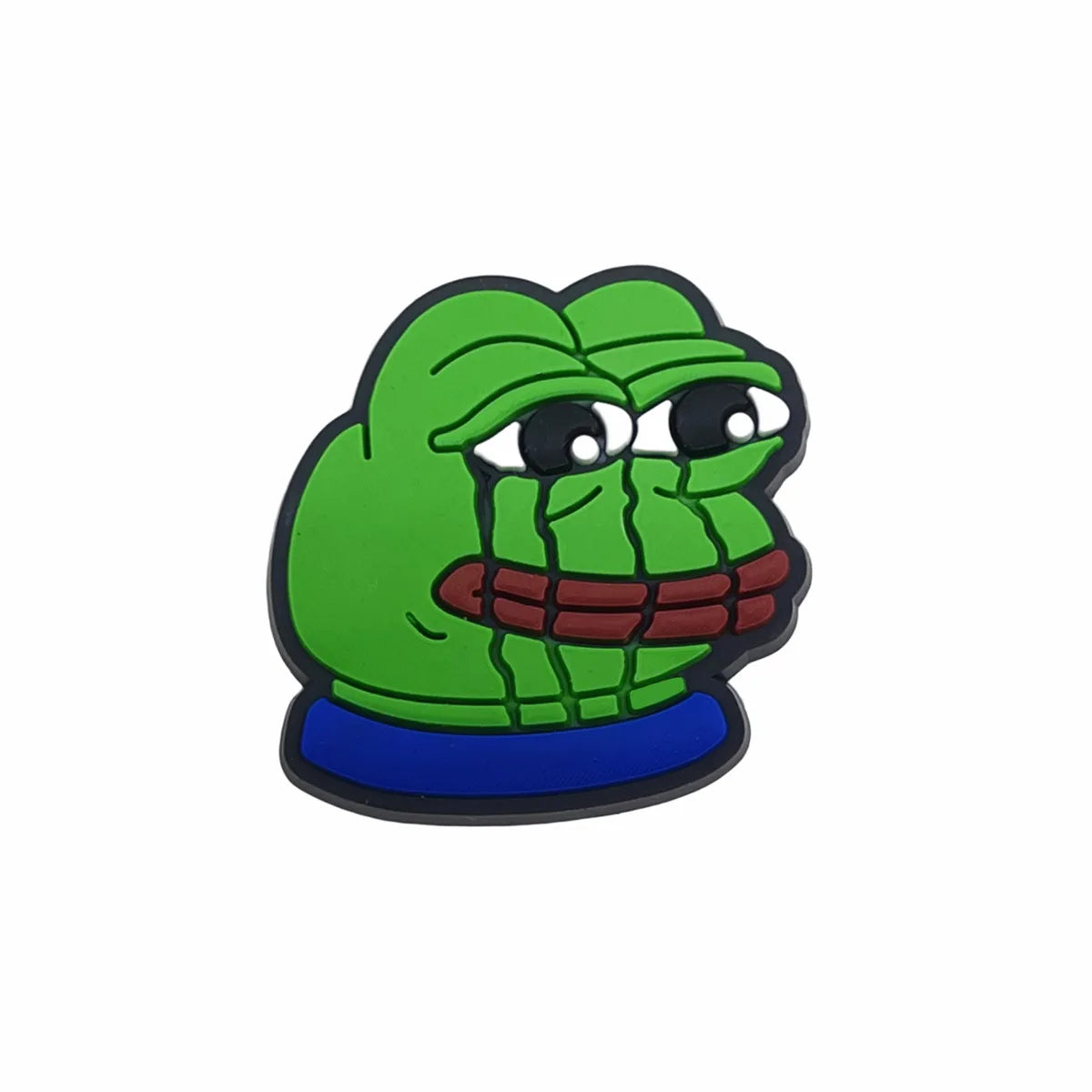 sad frog green shoe Charms