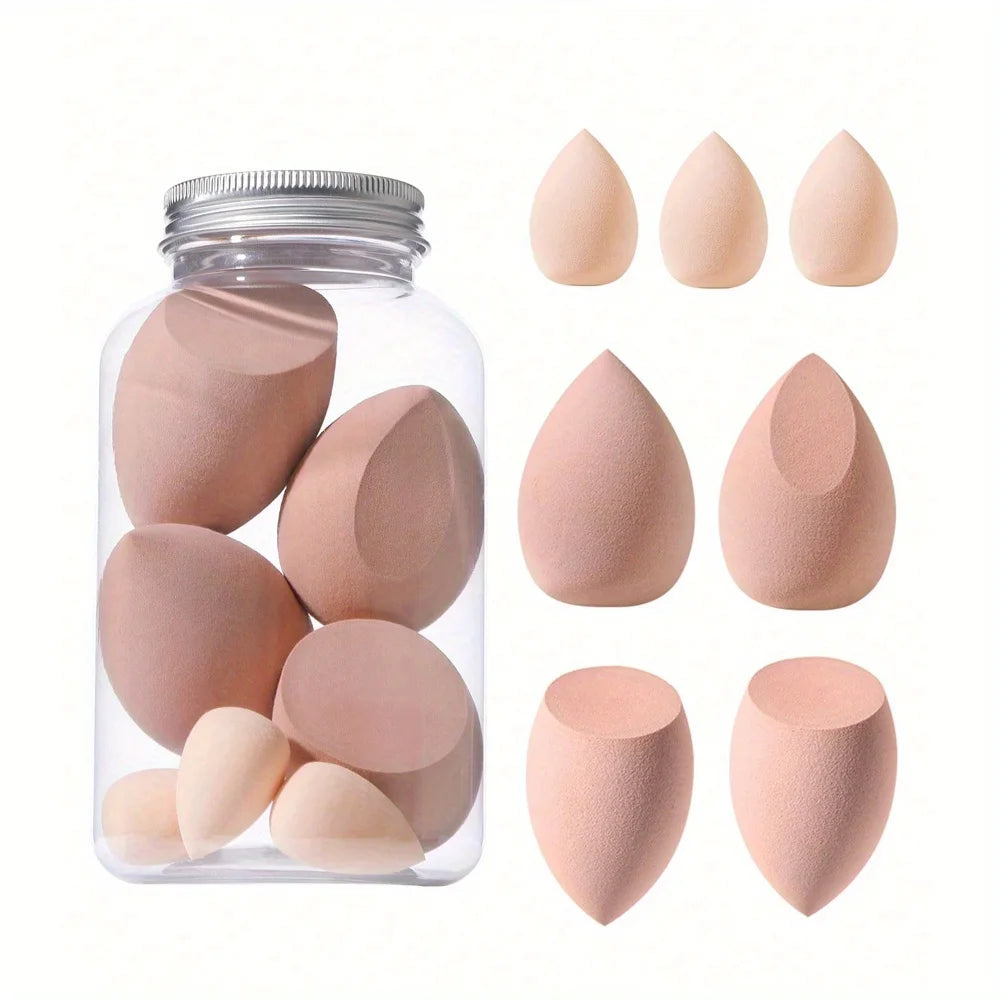 7Pcs Jelly Texture Sponges - Hydrophilic