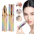 Portable 2 IN 1 Electric Epilator Eyebrow Trimmer