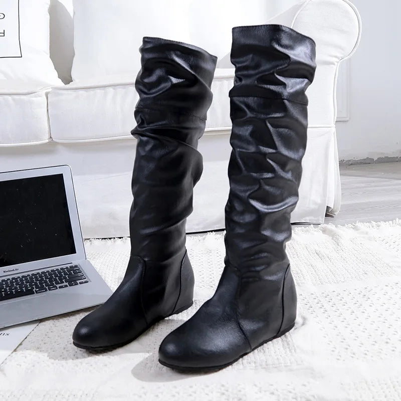 High Long Western Cowgirl Boots