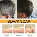 Natural Black Hair Soap Anti-Gray Hair Treatment