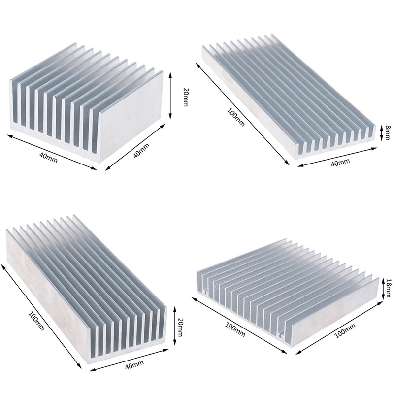 Extruded Aluminum Heatsink For High Power