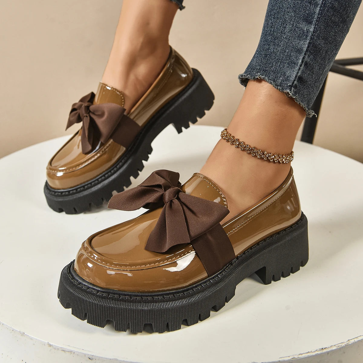 Women's British Style Loafers
