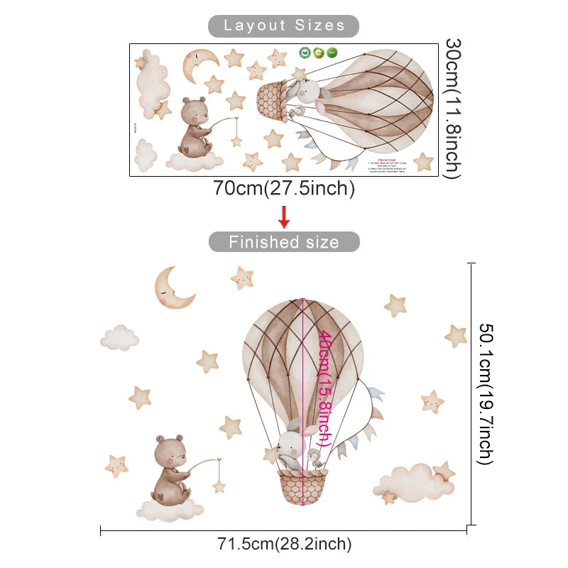 Nursery Room Decoration Decal