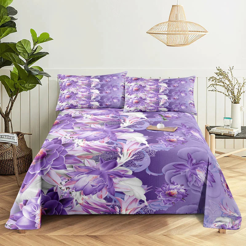 Purple animated Bed Sets