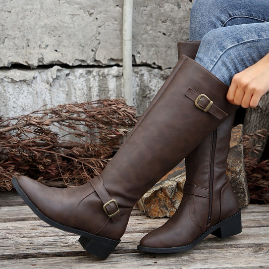 Winter Fashion Knee High Boots