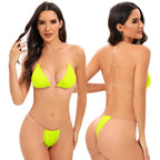 Transparent bathing suit