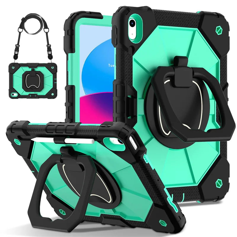 Generation Case Shockproof Tablet Cover For iPad Air 7 6 5 4 10.9 3 Pro