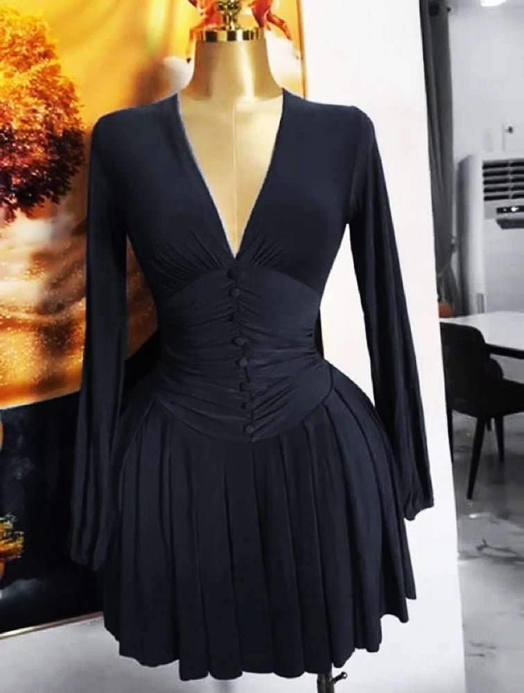 Sandy Casual Mini Length Dress