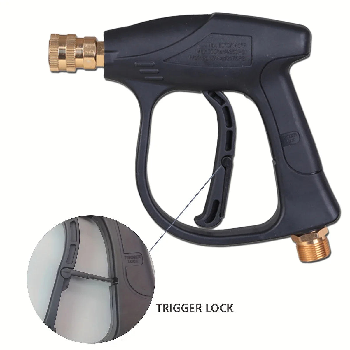 High pressure cleaning gun 4350PSl car wash short gun