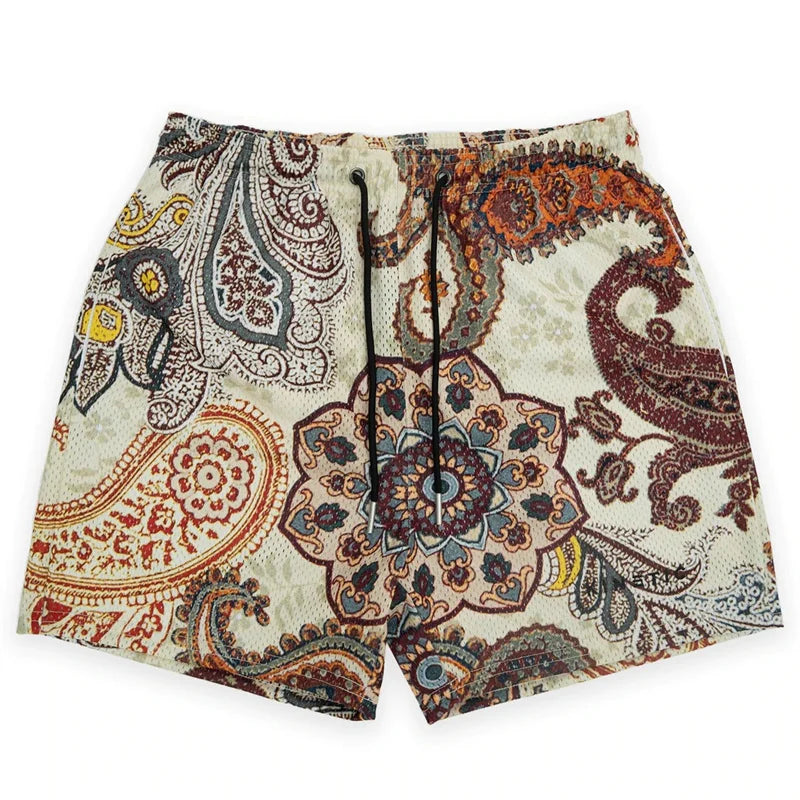 Embroidery gym shorts