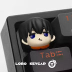 Cartoon keyboard Keycaps
