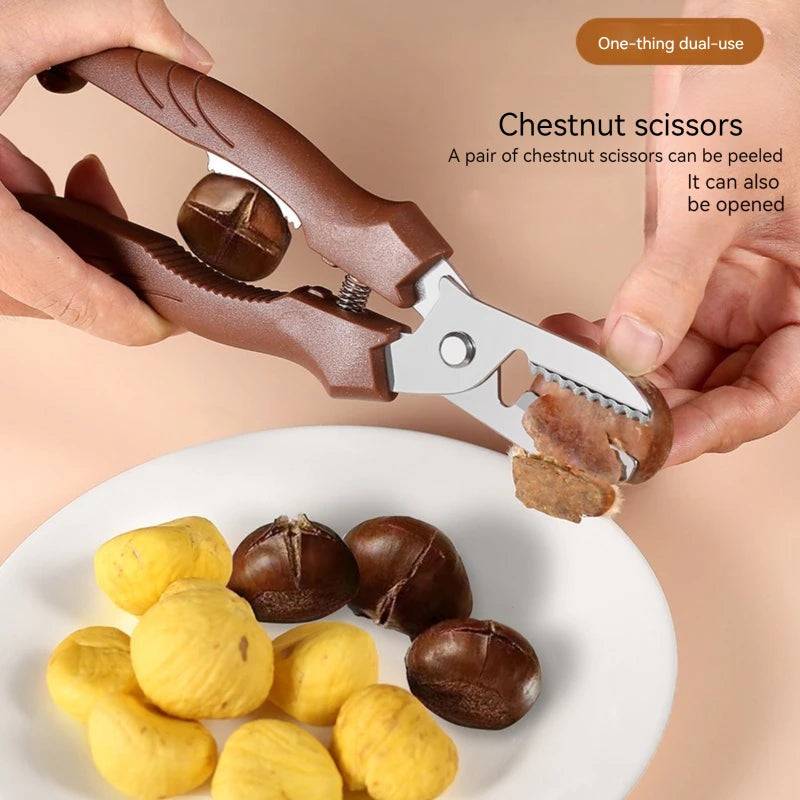 Multipurpose Chestnut Scissors