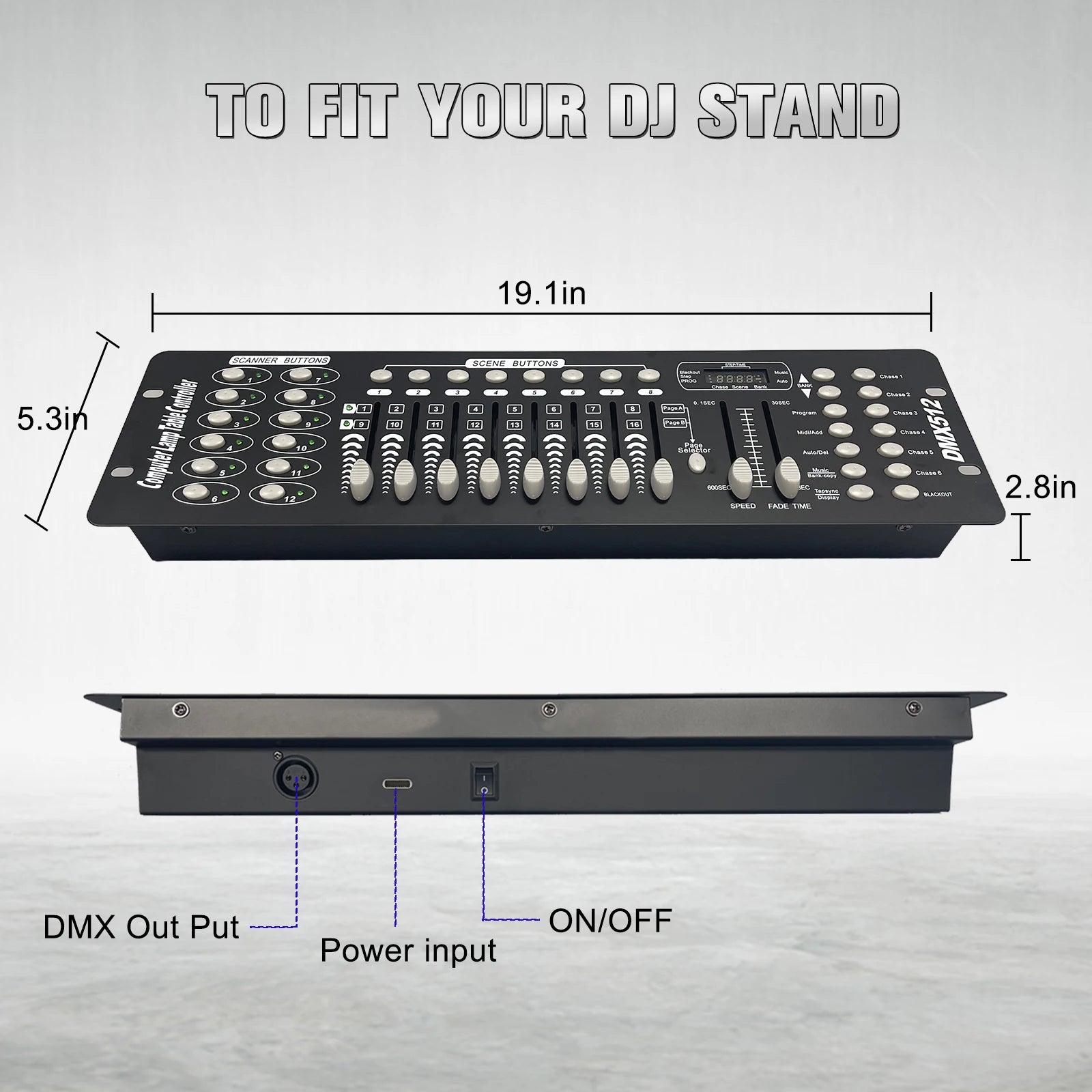 New 192 Dmx Controller Dj Equipment Dmx