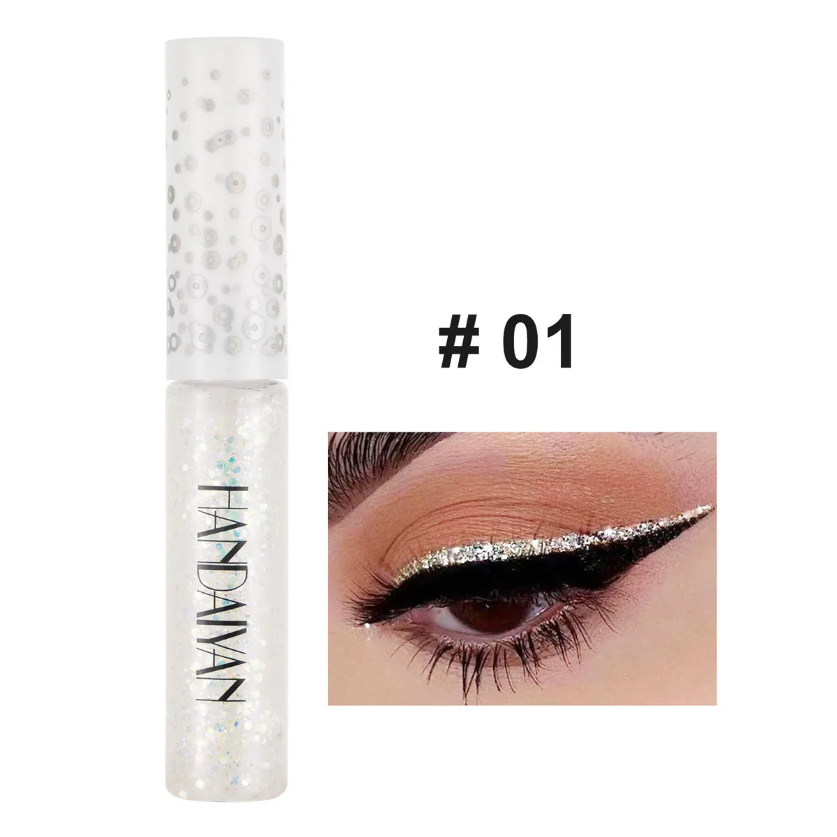 HANDAIYAN 12 Colors Shiny Eye Liners