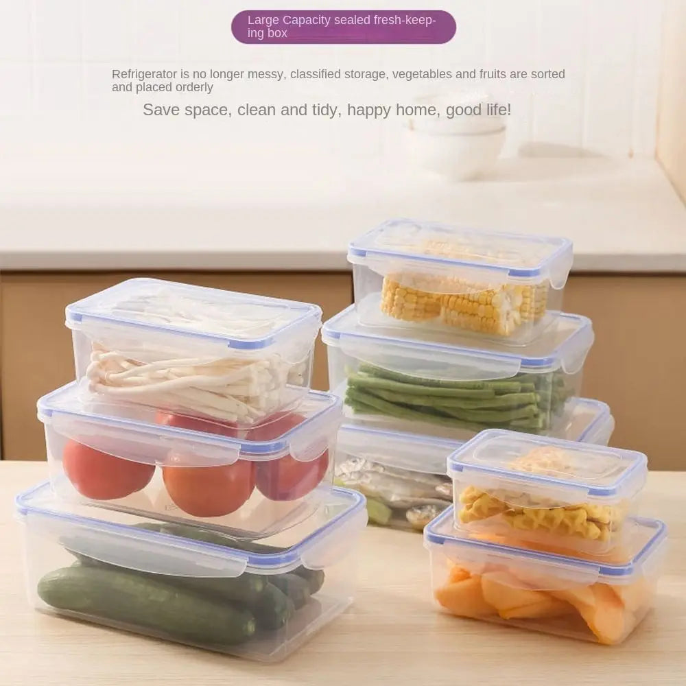 Sealed Rectangular Refrigerator Food Container