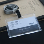 ID Card Holder Keychain