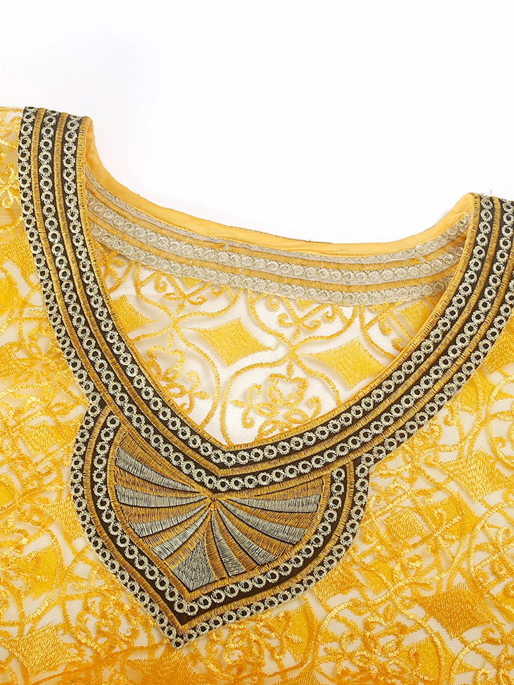 Loose Lace Abaya Dresses