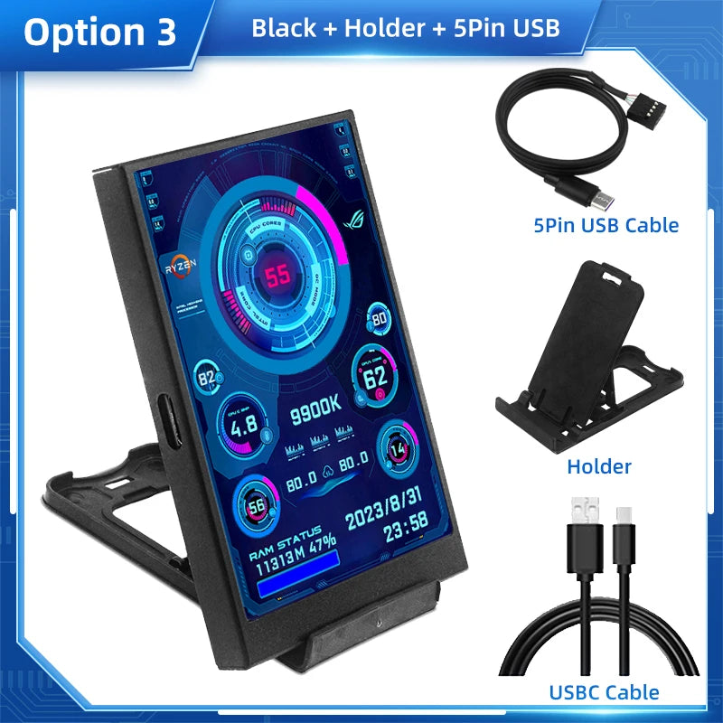 3.5 Inch IPS Type C Secondary Screen