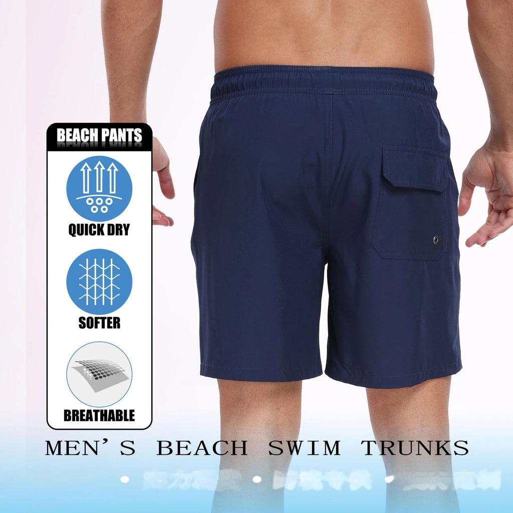 2026 Mens Beach Print Shorts
