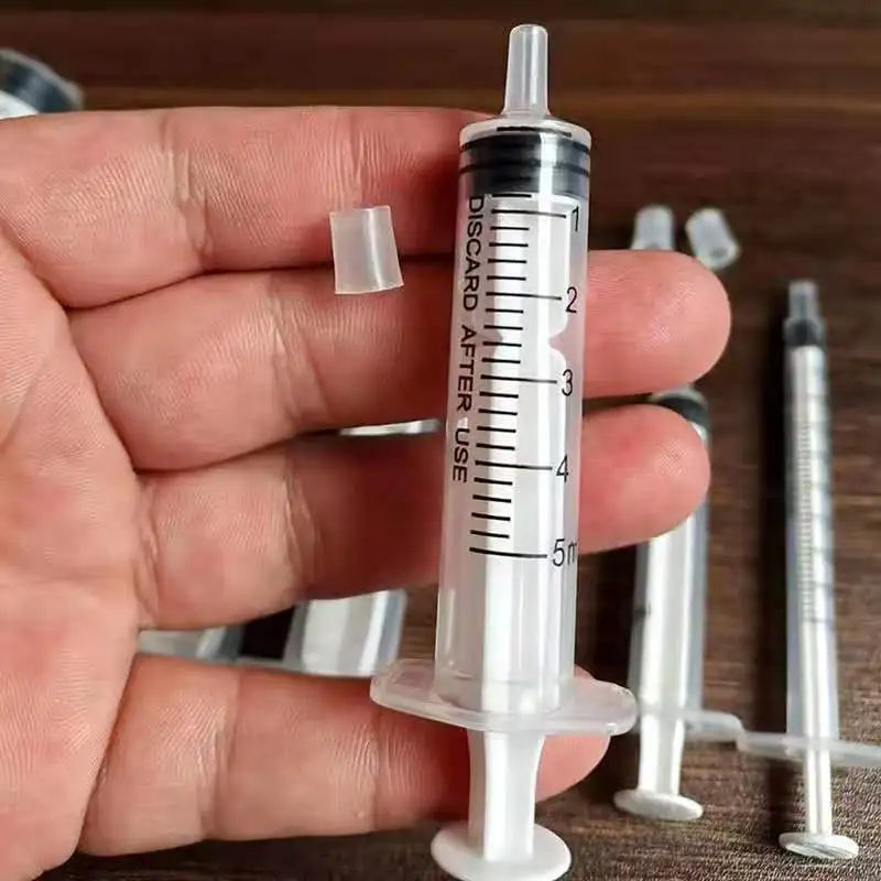 10pcs Disposable Plastic Injector Syringe