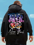 New York Art Word Cartoon Bear