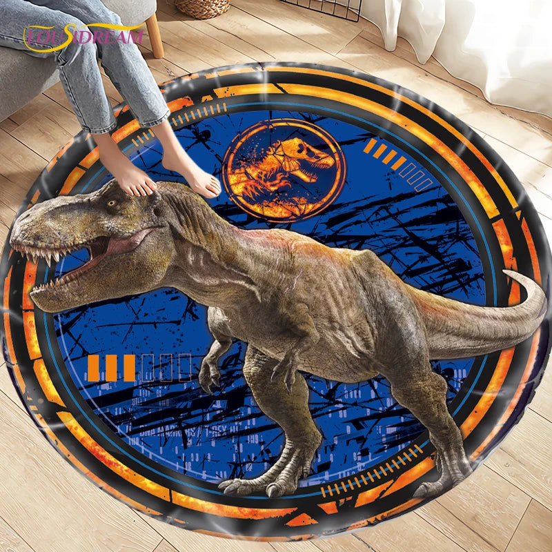 Jurassic Park Cartoon Dinosaur Carpets