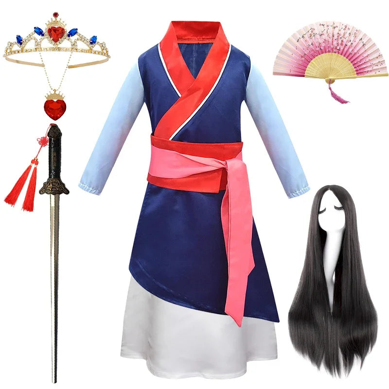 New Movies Halloween Hua Mulan Costume