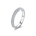 LYEE CYEE  Rectangle Moissanite Stackable Rings