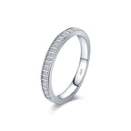 LYEE CYEE  Rectangle Moissanite Stackable Rings