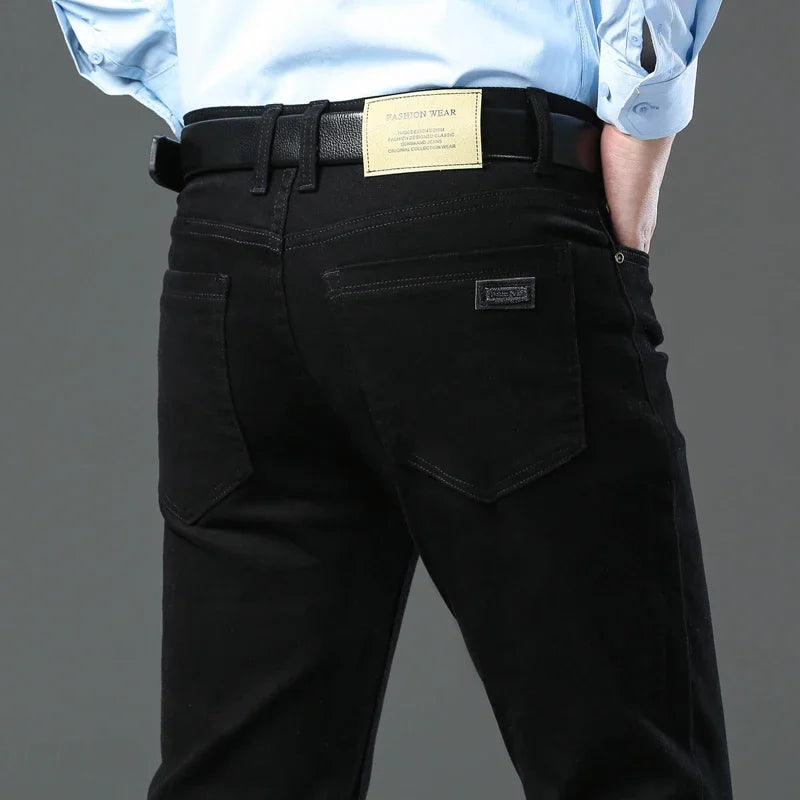 Business Casual Stretch Denim Pants