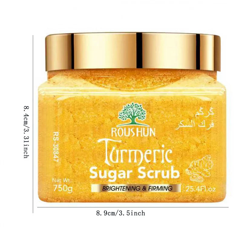 ROUSHUN Turmeric sugar scrub