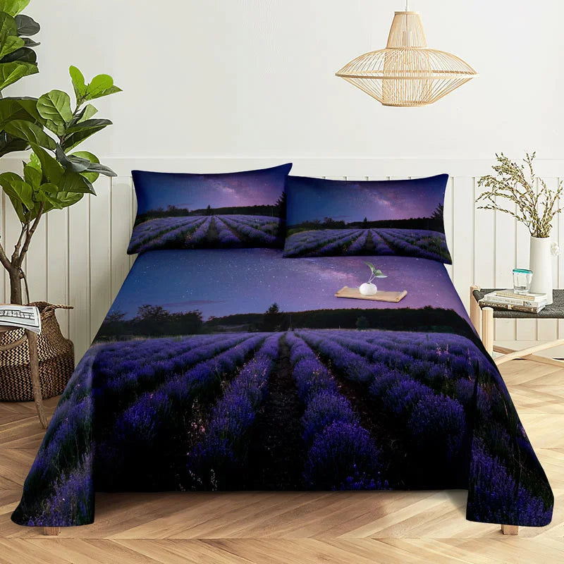 Purple animated Bed Sets