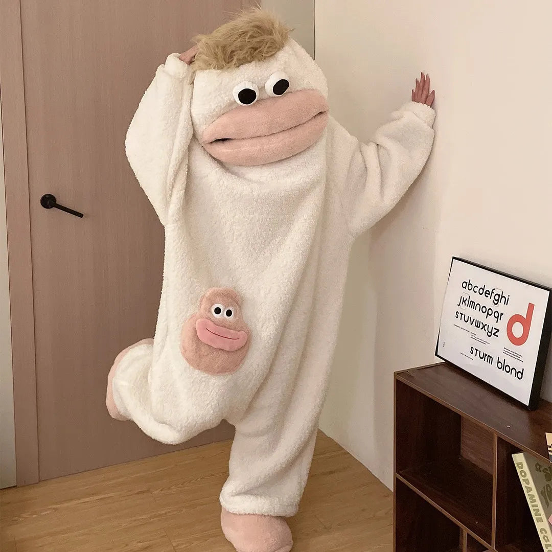 Cartoon Monster Onesie Pajamas