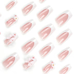 24pcs Coffin Shaped Nails