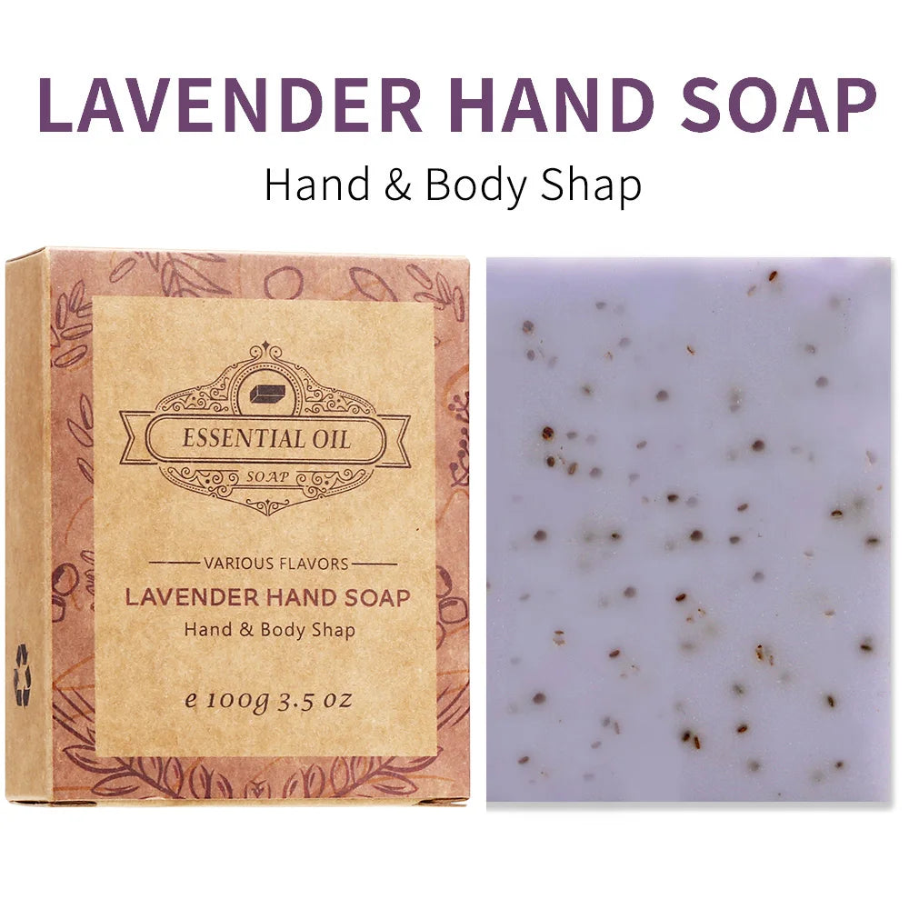 4 Pack Of Lavender Frosted Soap