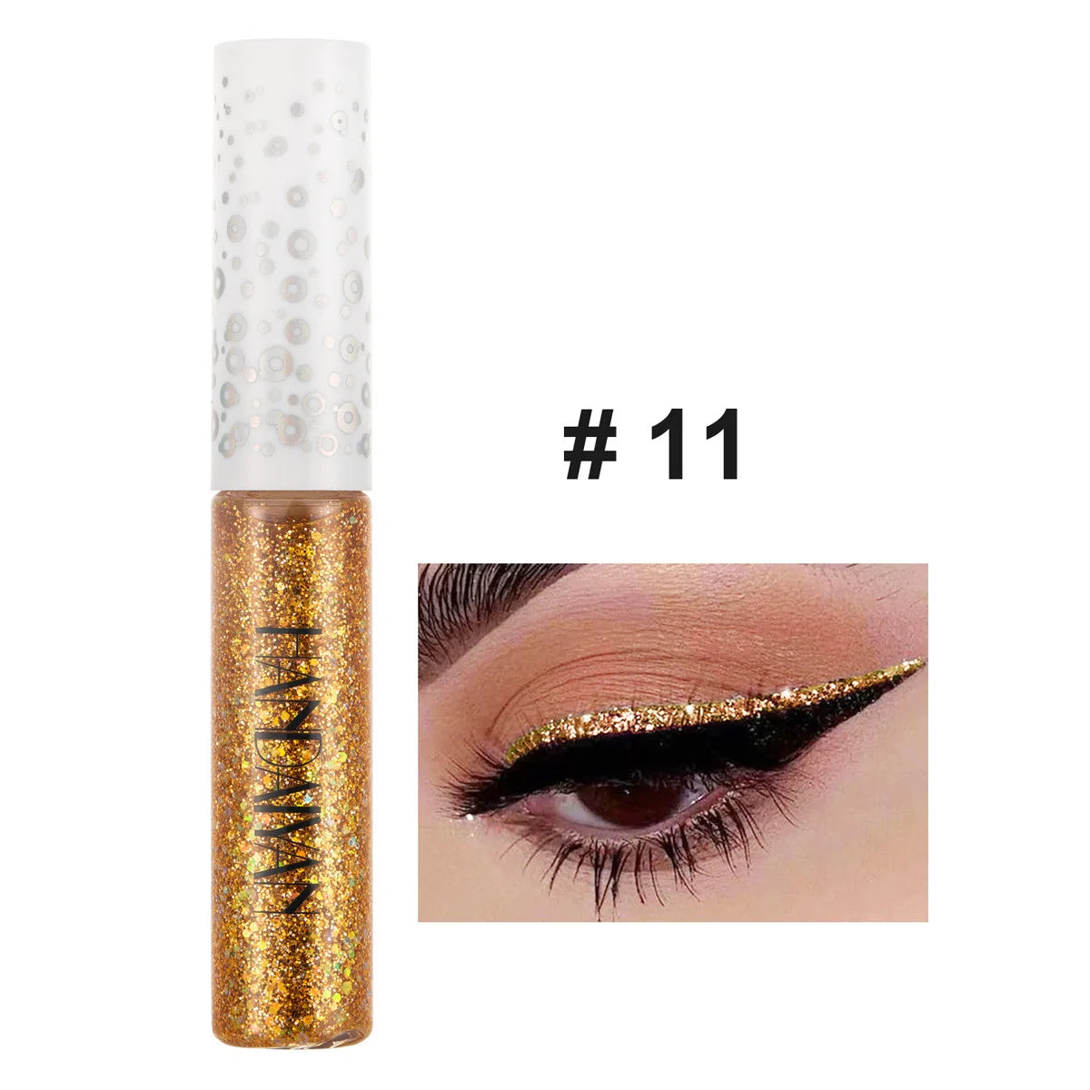 HANDAIYAN 12 Colors Shiny Eye Liners