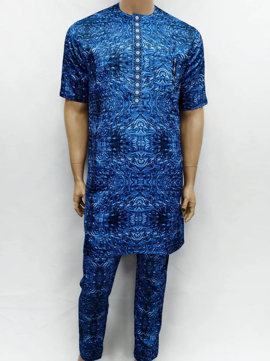 Abaya Muslim Islamic African Men's Prayer Eid Robe