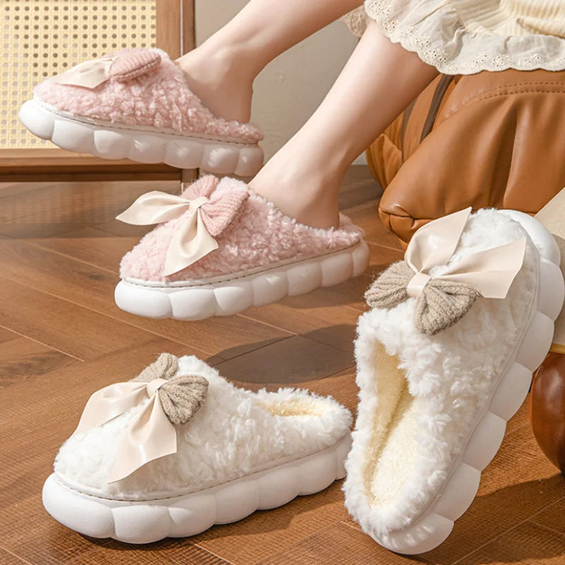 Winter plush Fur Slippers