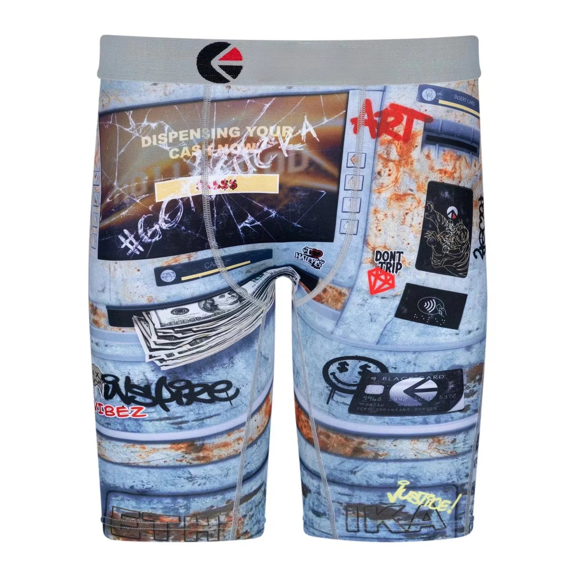 Ice Silk Sport Fitness Men's Boxer Shorts