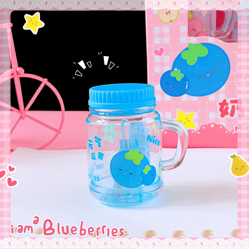 fruit cup shape pencil sharpener