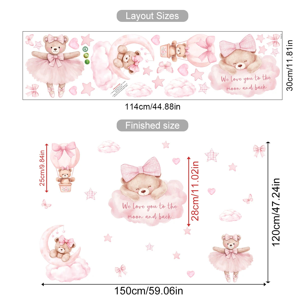 Nursery Room Decoration Decal
