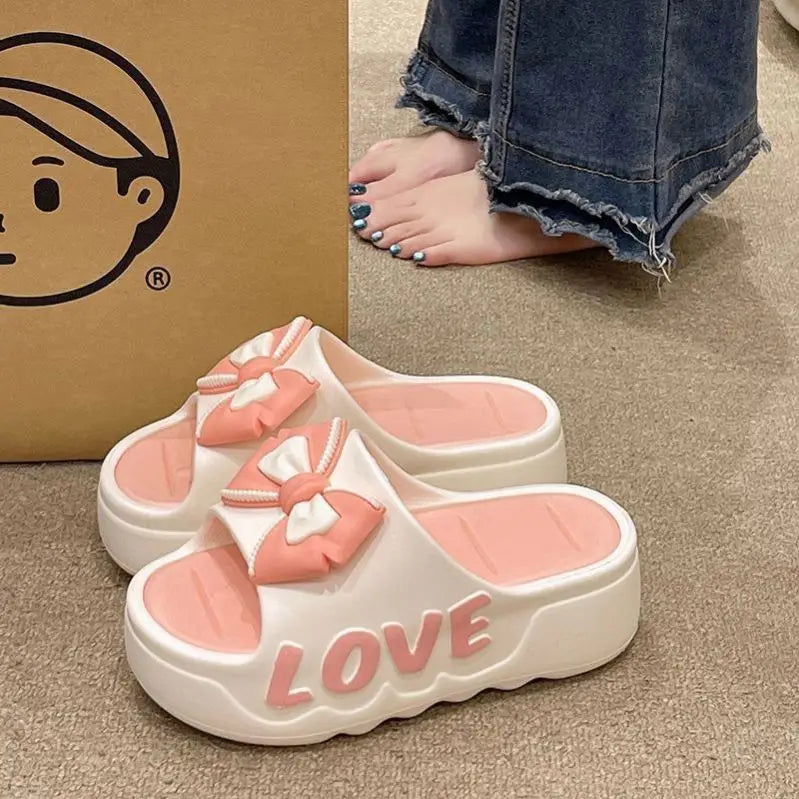 Limited Edition Girlie Platform love slippers