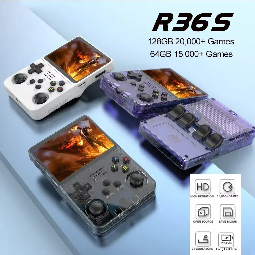 ARKOS Original R36S Retro Handheld Game Console