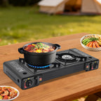 2 Burners Portable Camping Stove