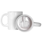 Ceramic Middle Finger Cup