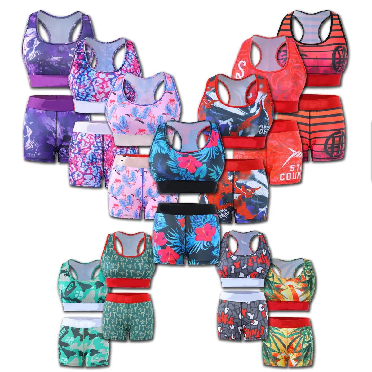 Women Boxers 2 pieces Set