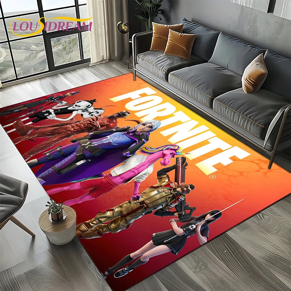 New Style Fortnite-e Cartoon Rug