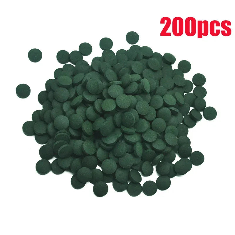 100-500PCS Spirulina Tablets