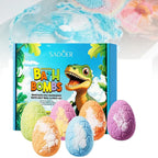6PCS Bath Bombs for Kids Toddler with Dinosaur Eggs Inside
